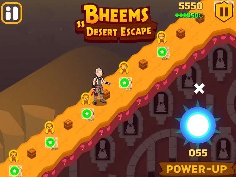 Bheem S Desert Escape gameplay screenshot